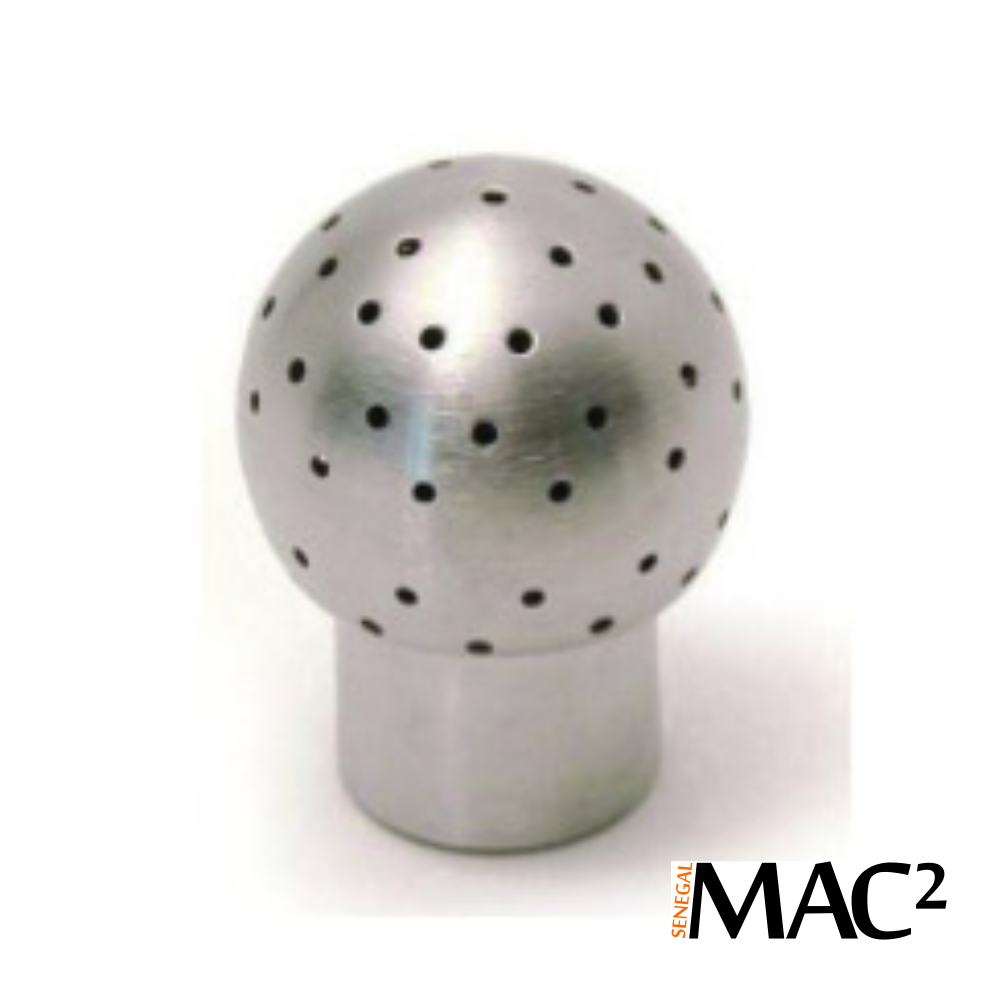 BOULE DE LAVAGE DN40 ISO 316L