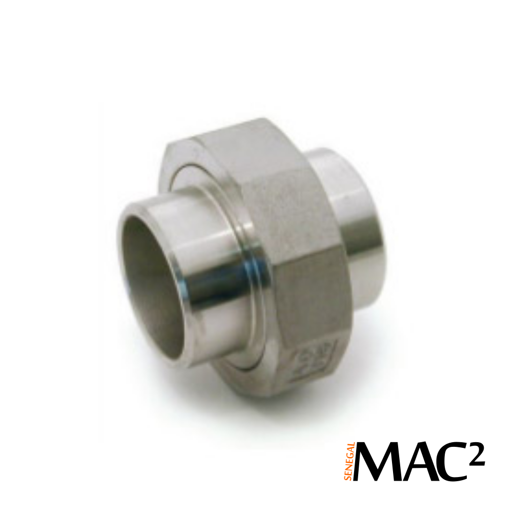 RACCORD UNION ISO DN40 ISO 304L