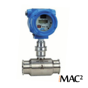 COMPTEUR DEBIMETRE TI23-C51H INOX 304L A TURBINE + ECRAN, DN63, norme SMS/CLAMP, 24 v, signal output 4-20mA