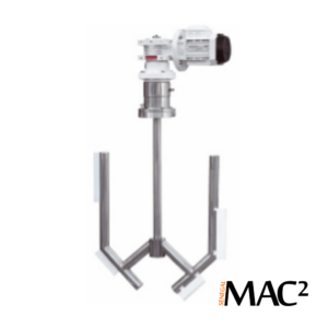 AGITATEUR ANCRE INOX ,7.5KW, ABB Brand Motor, 85 rpm, jusqu'à 5000 L