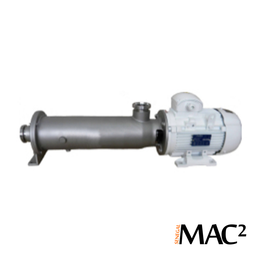 POMPE A VIS EXCENTRIQUE MO-I200, 380v.tri, 900tr / min, norme CLAMP, DN51, rotor EPDM