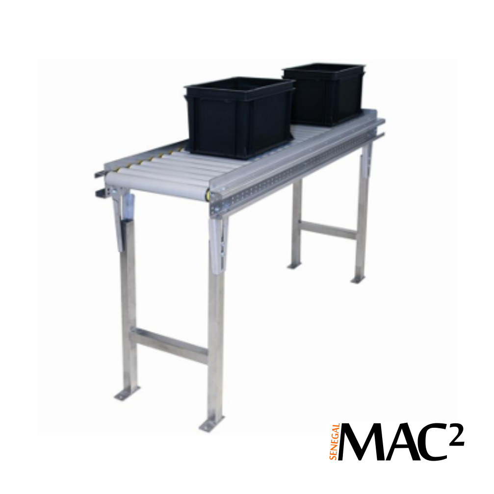 CONVOYEUR A ROULEAUX INOX TI2500