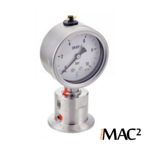 MANOMETRE INOX 0-010 BARS