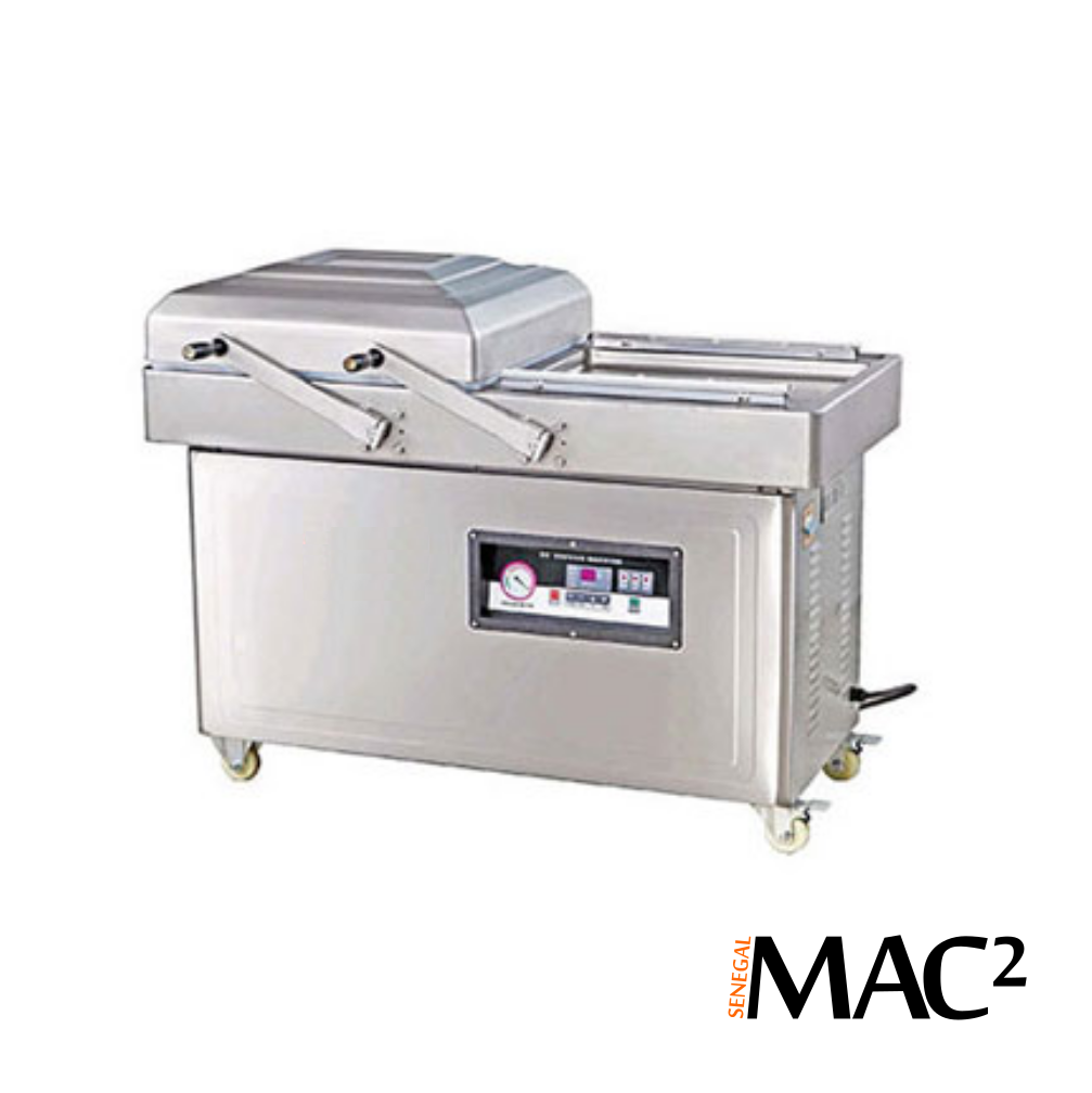 EMBALEUSE SOUS VIDE DOUBLE CLOCHE AVEC INJECTION DE GAZ