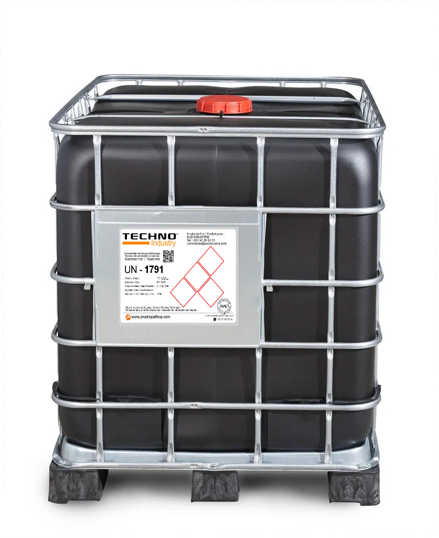 HYPOCHLORITE DE SODIUM 48° IBC